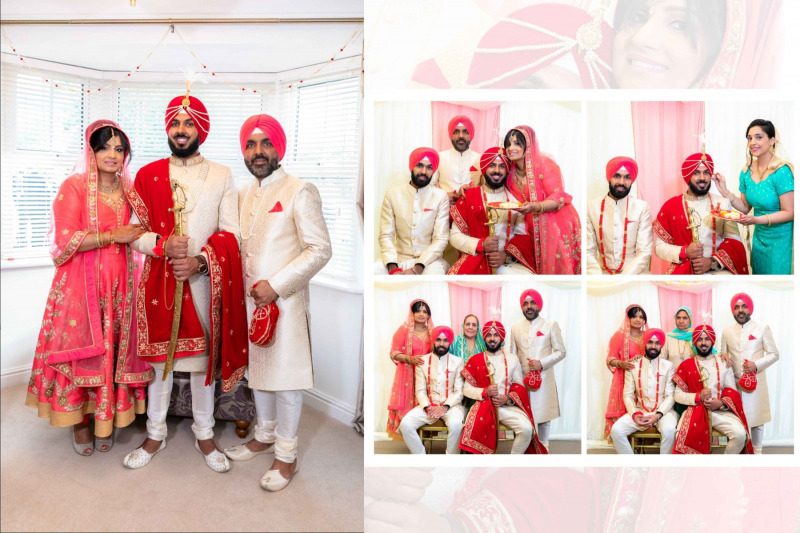 Ash and Aman Sikh Wedding Photography