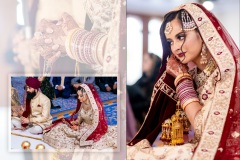 Bride and Groom in Radiant Love Sikh Wedding