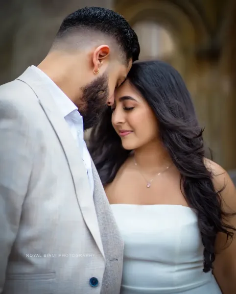 Couple photoshoot at a historic place in the UK.