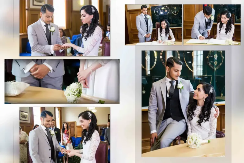 Muslim Wedding Photography Blissful Couple