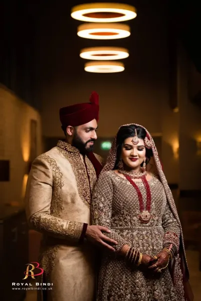 Muslim Wedding Photography Couple Portrait