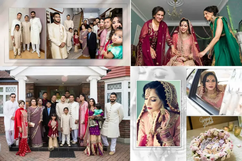 Muslim Wedding Photography Family Blessings