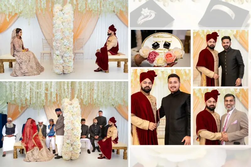 Muslim Wedding Photography Veil Moments