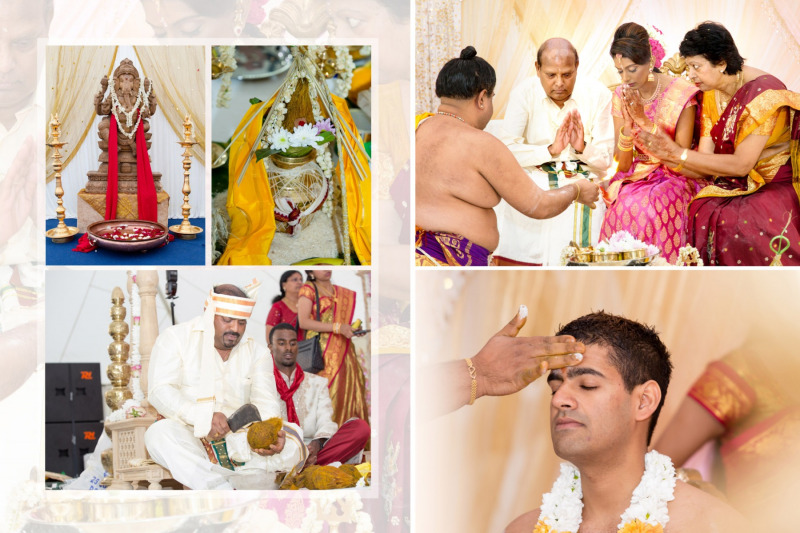 Divine Blessings, Rituals of Love's Grace Enrich Every Tamil Wedding