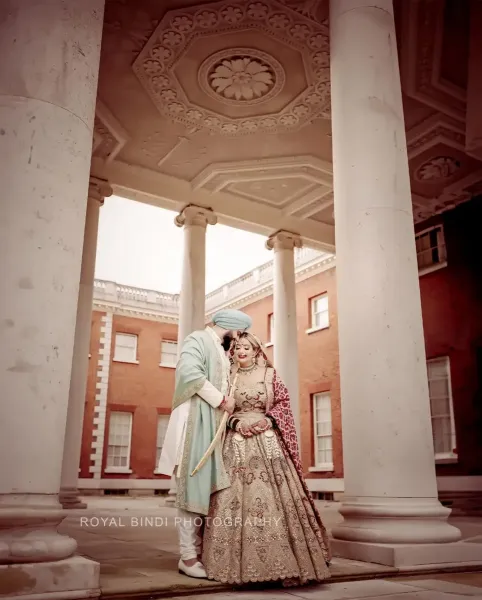 Sikh wedding photography in the UK of Ramita and Amrit.