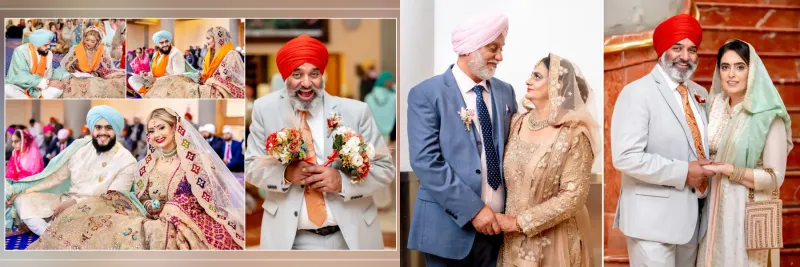 Capturing the joyness and happiness of Sikh wedding.