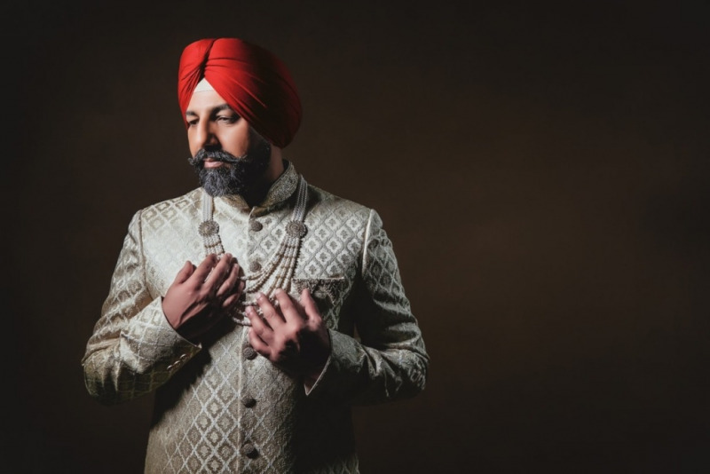 Asian Groom Wedding Photography