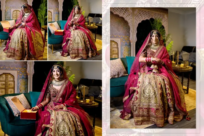 Sikh Bride Stunning Attire at Sikh Weddings