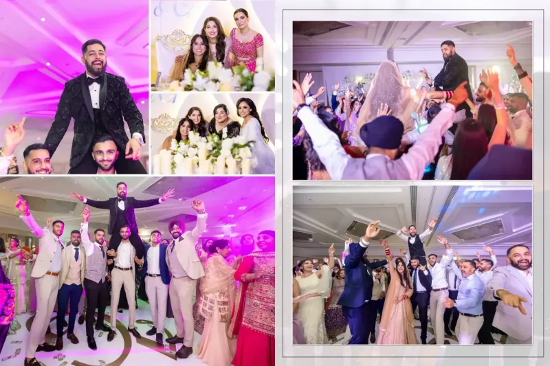 Joyful Dance Performances at Sikh Wedding Receptions