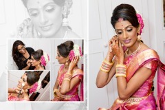 Bridal Beauty, Adorned in Traditional Tamil Attire