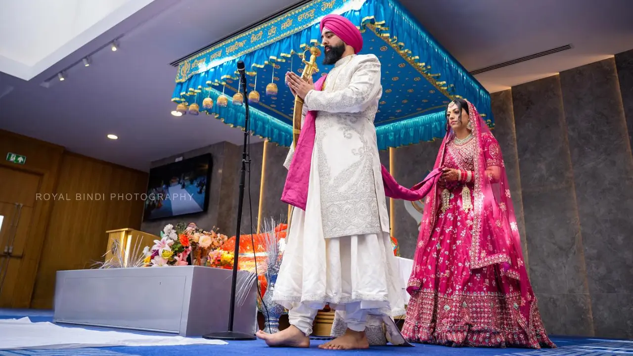 Anand Karaj Ceremony at Sikh Gurdwara