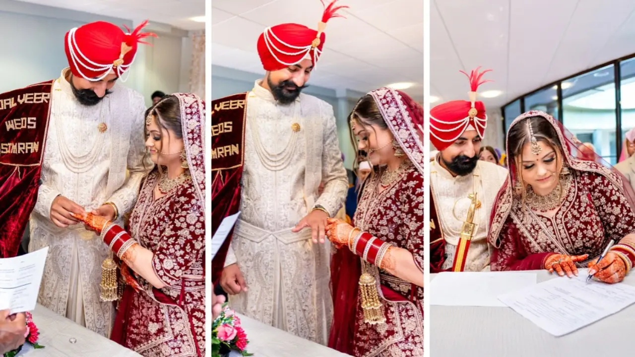 Sikh Wedding Rituals in Gurdwara