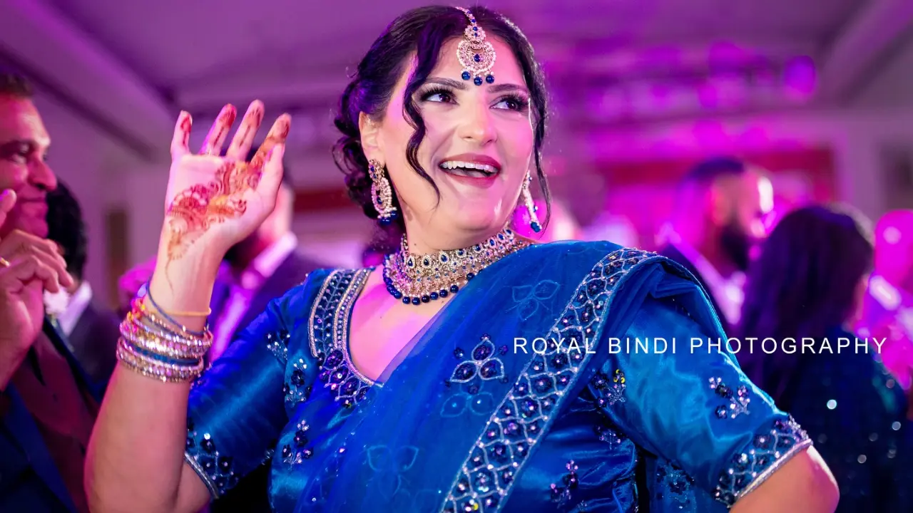 Capturing the Couple Intimate and Joyful Moment on the Dance Floor