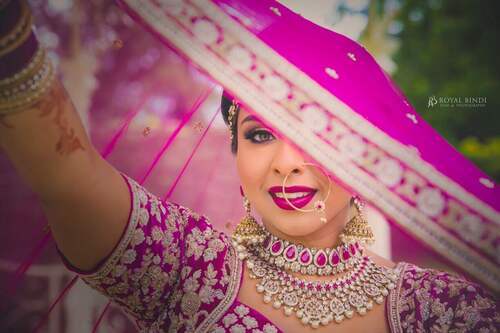 Bride’s make up photography