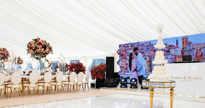 Asian Wedding venue ragley