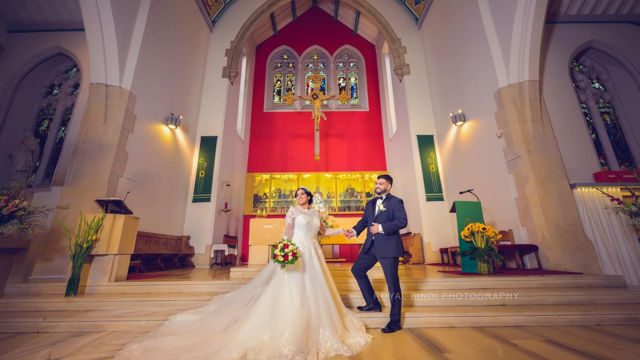 A Stunning Bridal Bouquet Featuring Fresh, Elegant Flowers