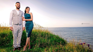 The Bride Getting Dressed, Preparing for Her Special Moment with Grace and Elegance