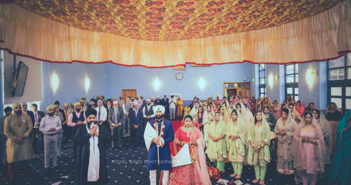 The Ceremony Room Before Proceeding Set Up Elegantly for the Special Event