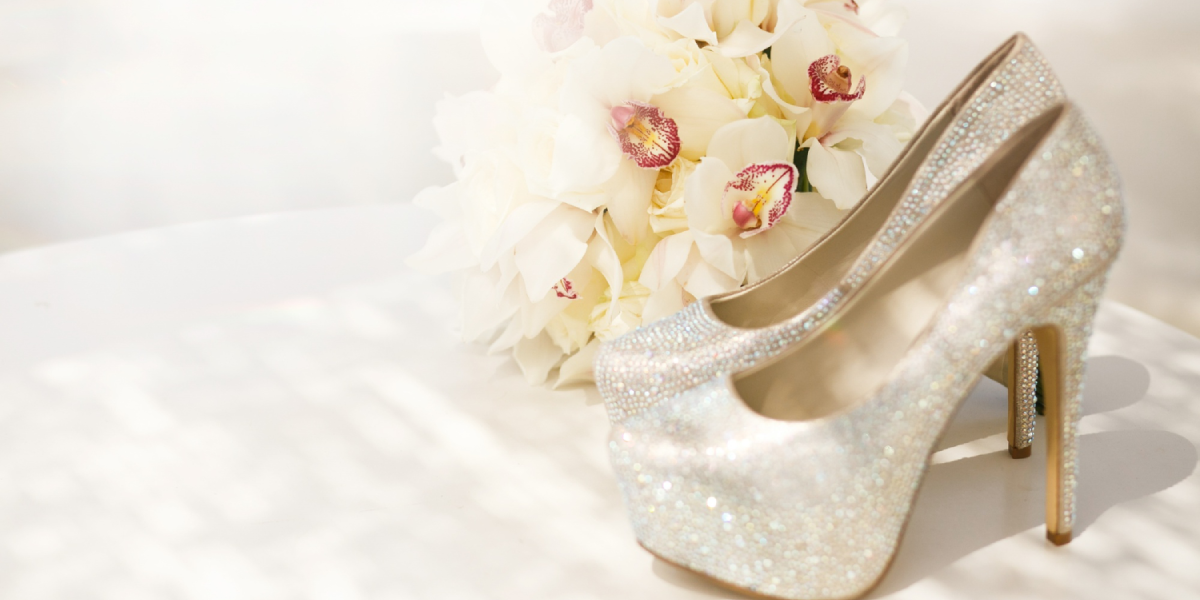 a-close-up-of-the-bridal-shoes