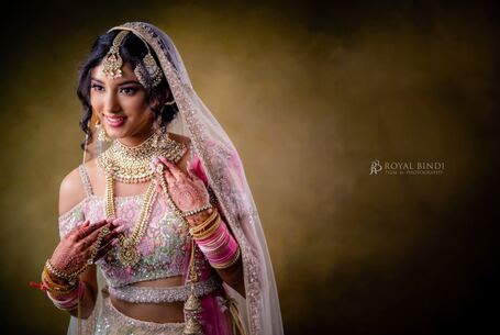 Capturing radiance, the bride's special Indian wedding day
