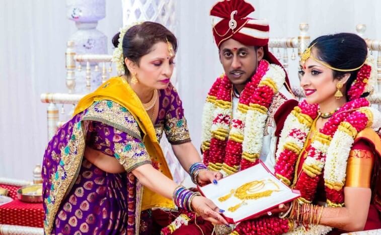 Exchange of Gifts Hindu Wedding Ceremony