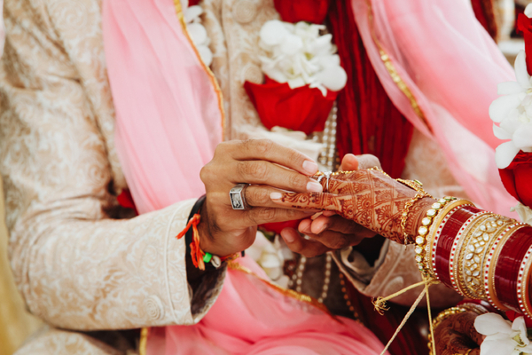 Kurmai engagement Punjabi wedding