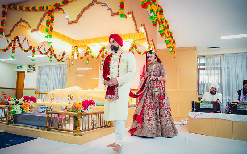 Diverse Traditions and Ethnicities Sikh Wedding Photography