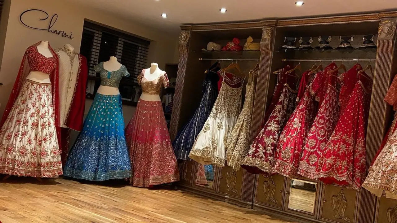 Top Asian Wedding Dress Shops in London | Charmi Creations