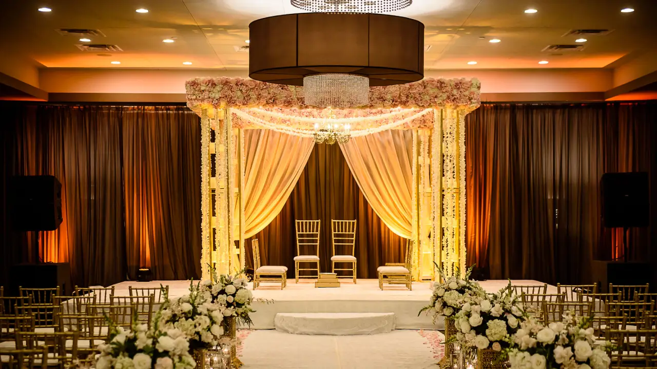 Asian Wedding Stage Decoration London | Dream Occasions London