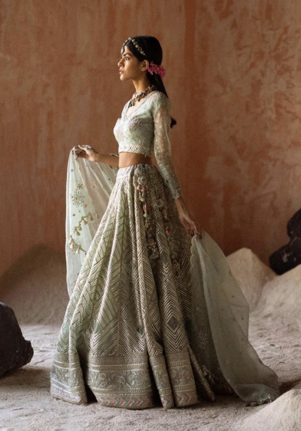 Sikh Wedding Lehenga | Estie Couture
