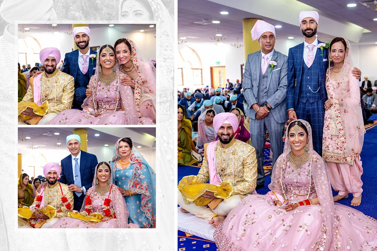 Sikh Wedding Photography Tips | Opt for Unobstructed Views