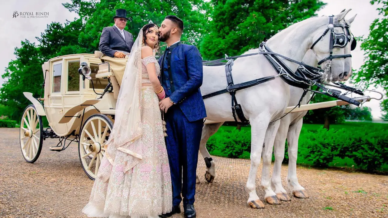 Asian Wedding Horses London | TW Carriages