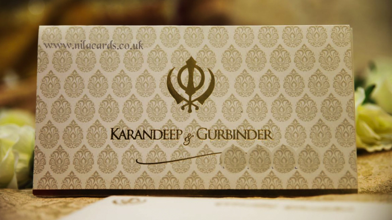 Sikh Wedding Cards | Nila Cards