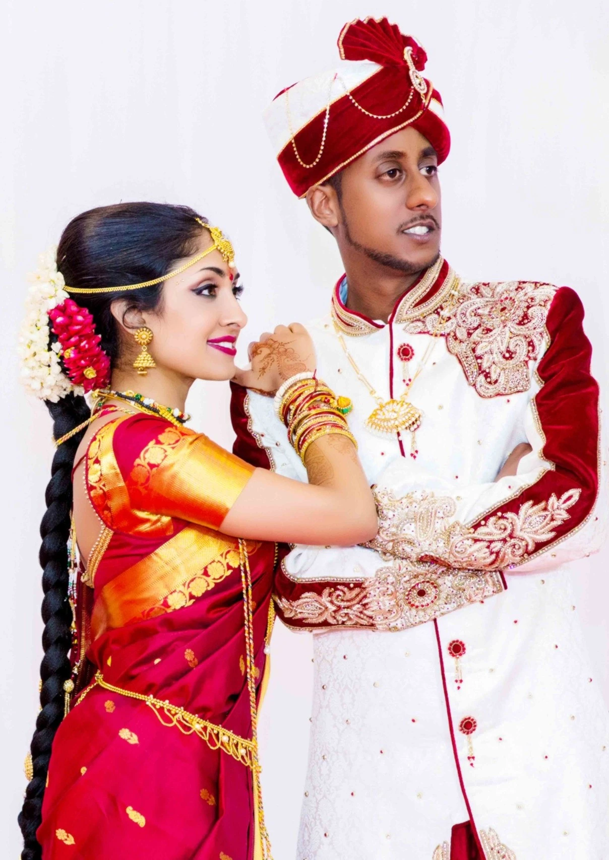 Arun & Binita | Tamil Wedding Photography | Royal Bindi