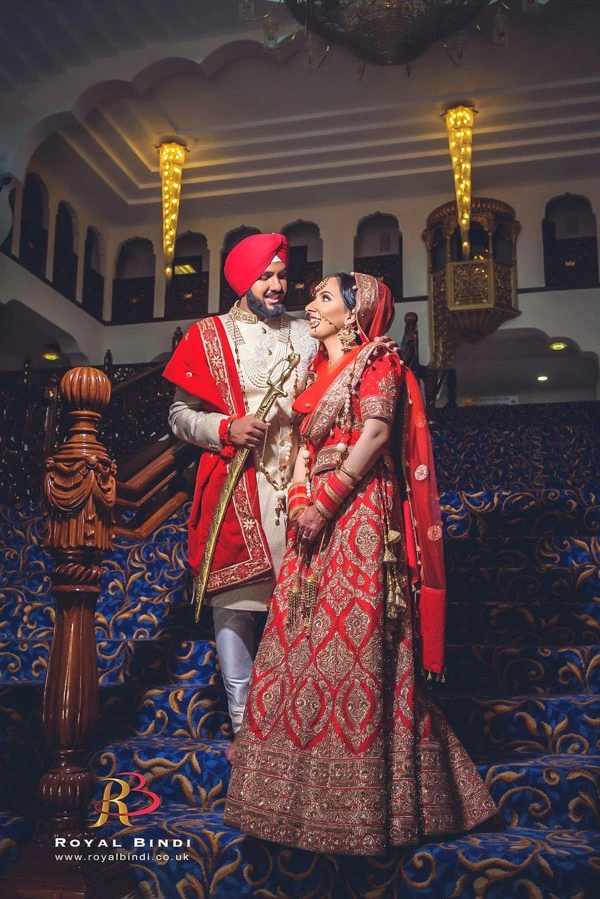 Ash & Aman | Sikh Wedding Photography | Royal Bindi
