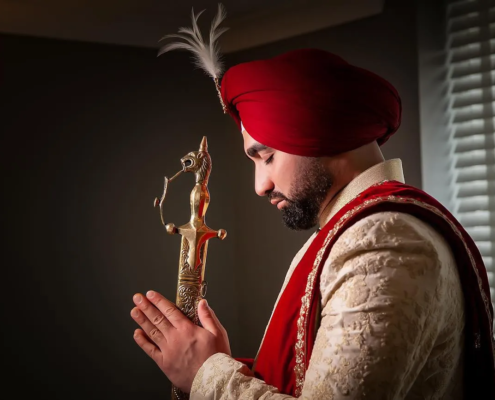 Sikh Wedding Turban