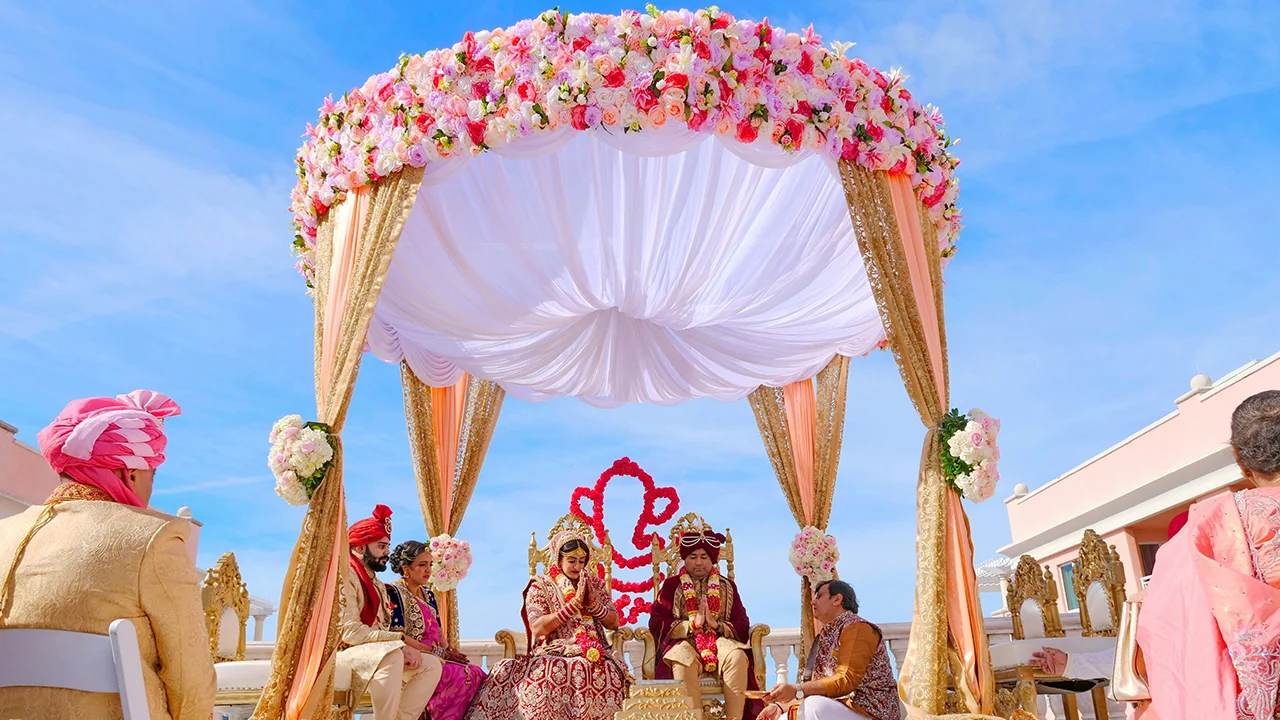 The Fusion Fantasy: Indian Wedding Mandap