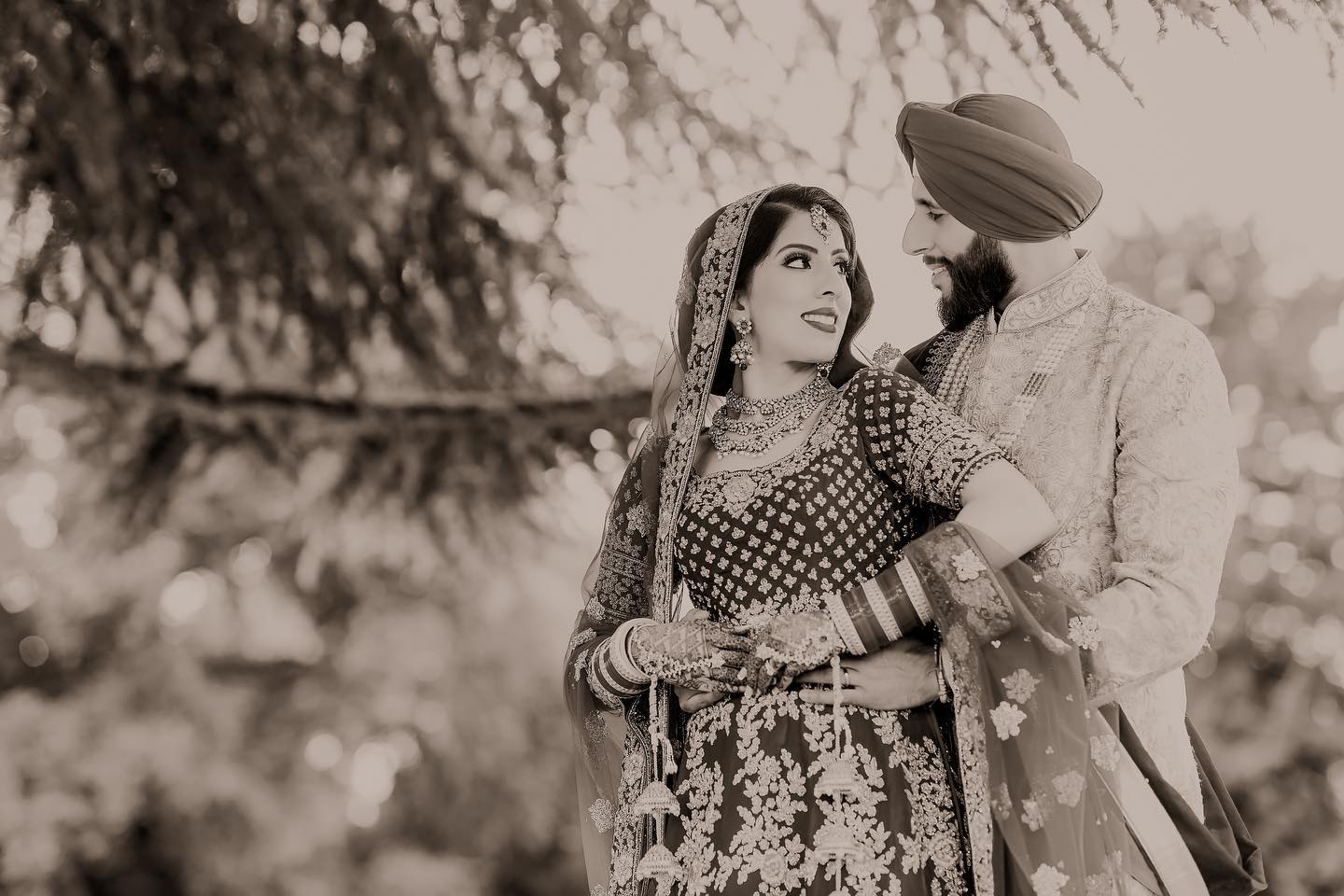 Artistic Expression | Black and White Wedding Photography