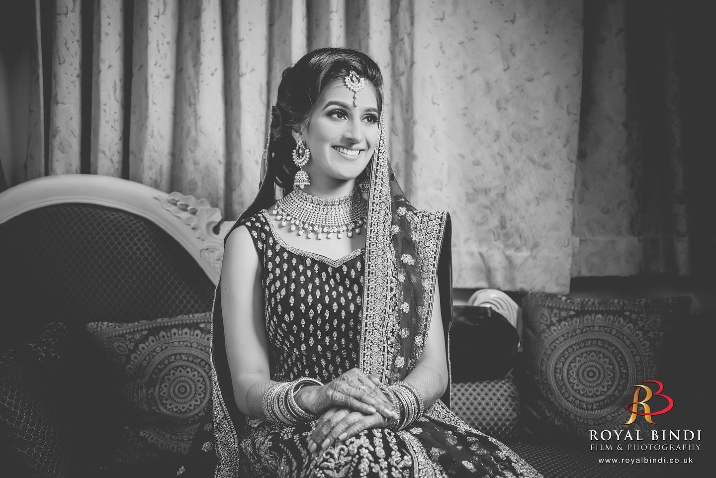 Understanding Lighting and Composition | Black and White Wedding Photography