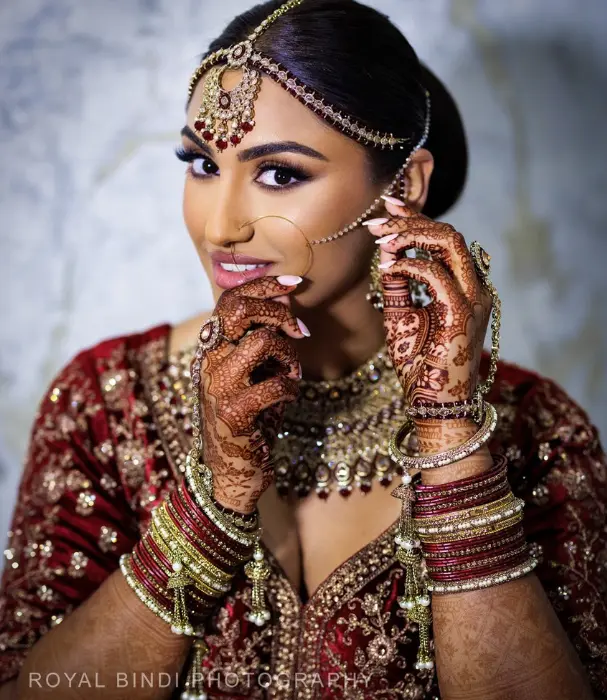 Mehndi of Indian Bride