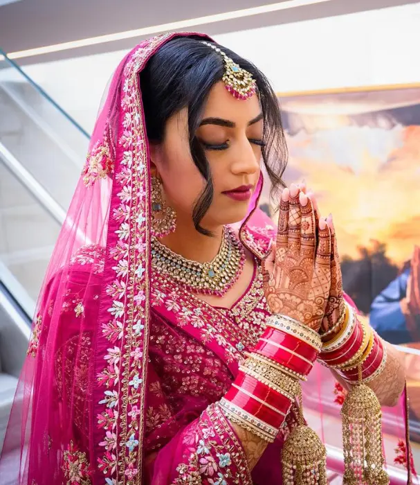 Mehndi of Sikh Bride