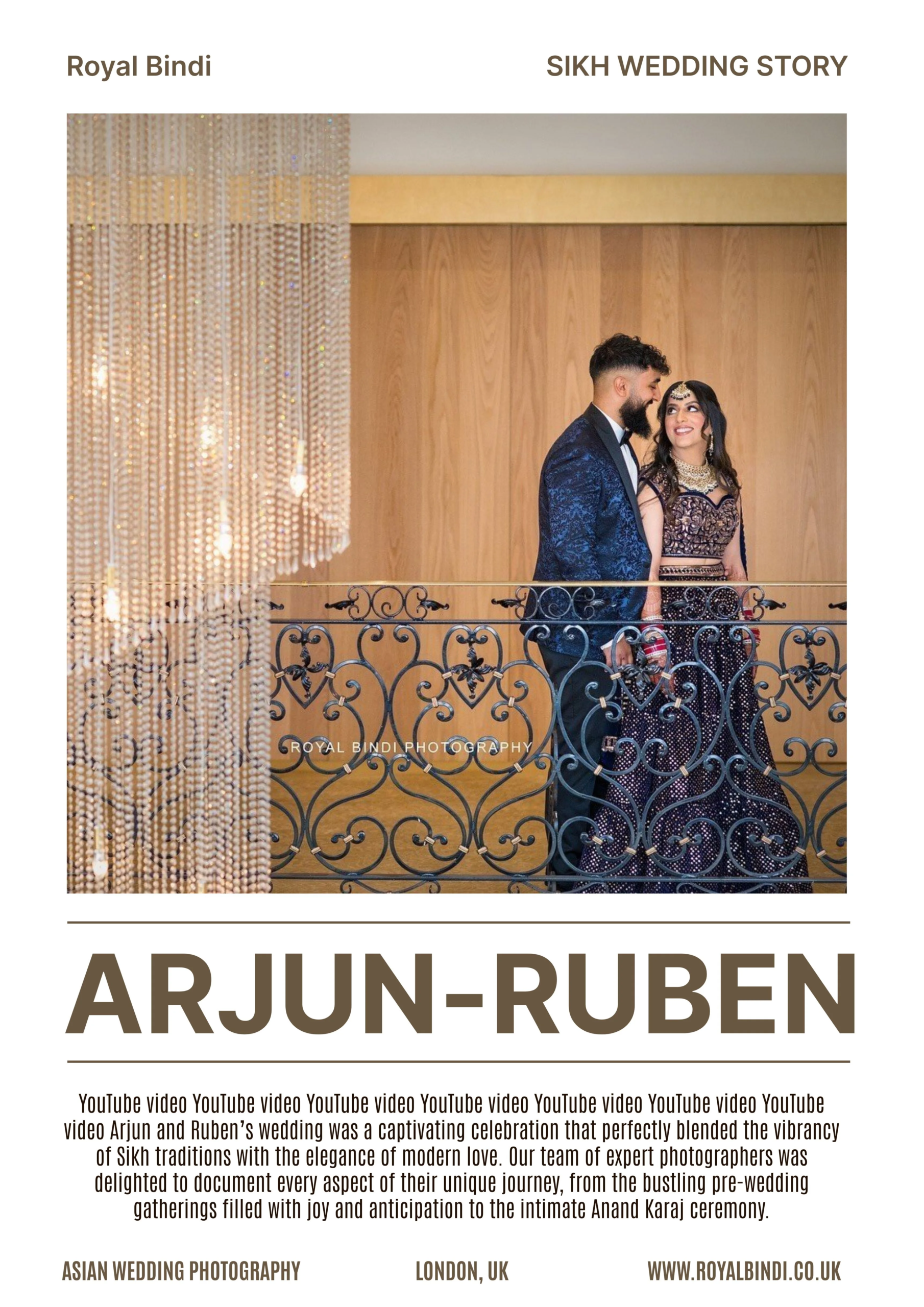 Arjun and Ruben's Sikh wedding story featured in the Newspaper