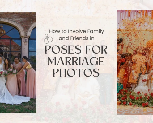 Including Family and Friends in Marriage Photo Poses