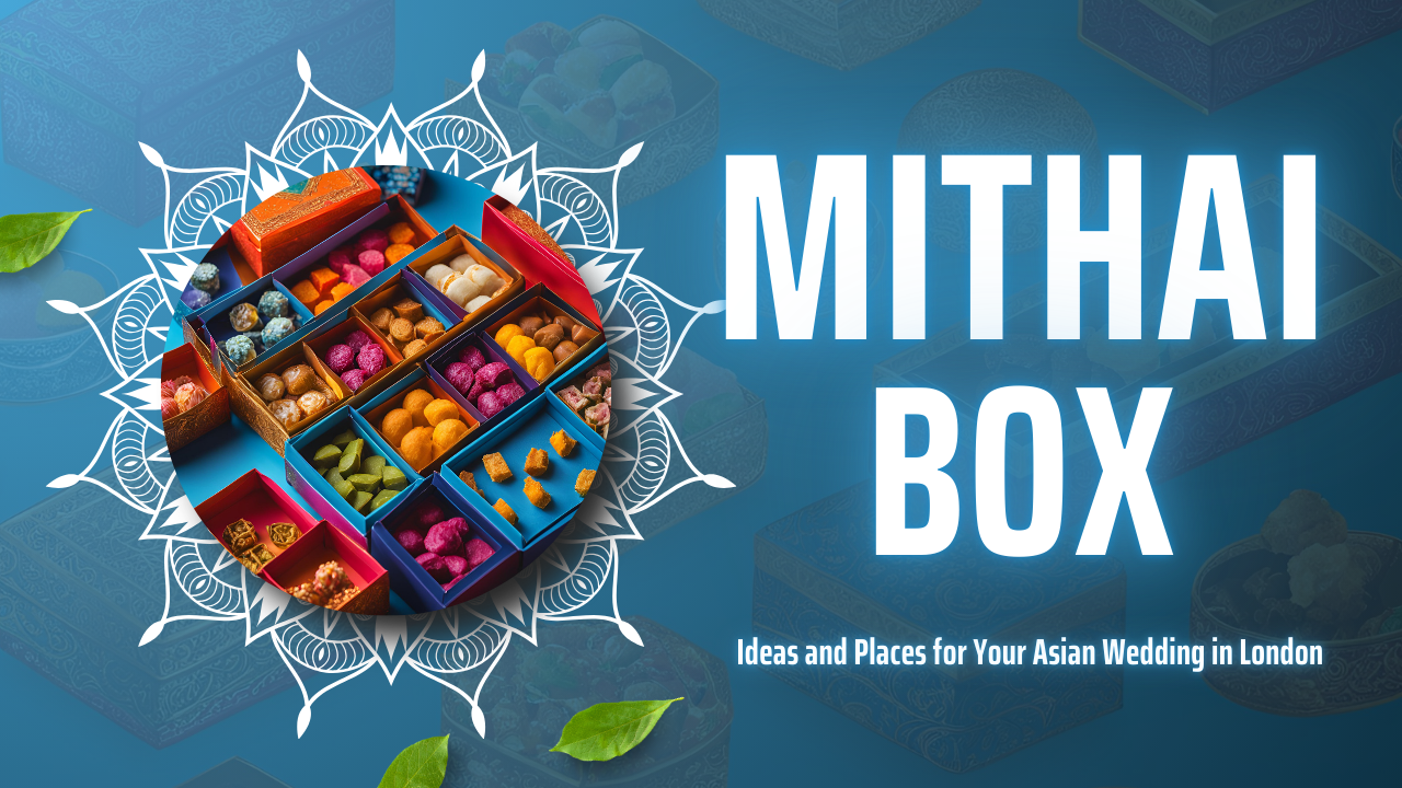 Mithai Box Ideas and Places for Your Asian Wedding in London