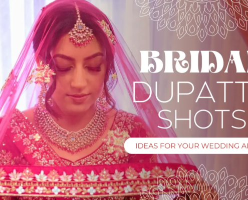 Bridal Dupatta Shot Ideas for Your Wedding Album