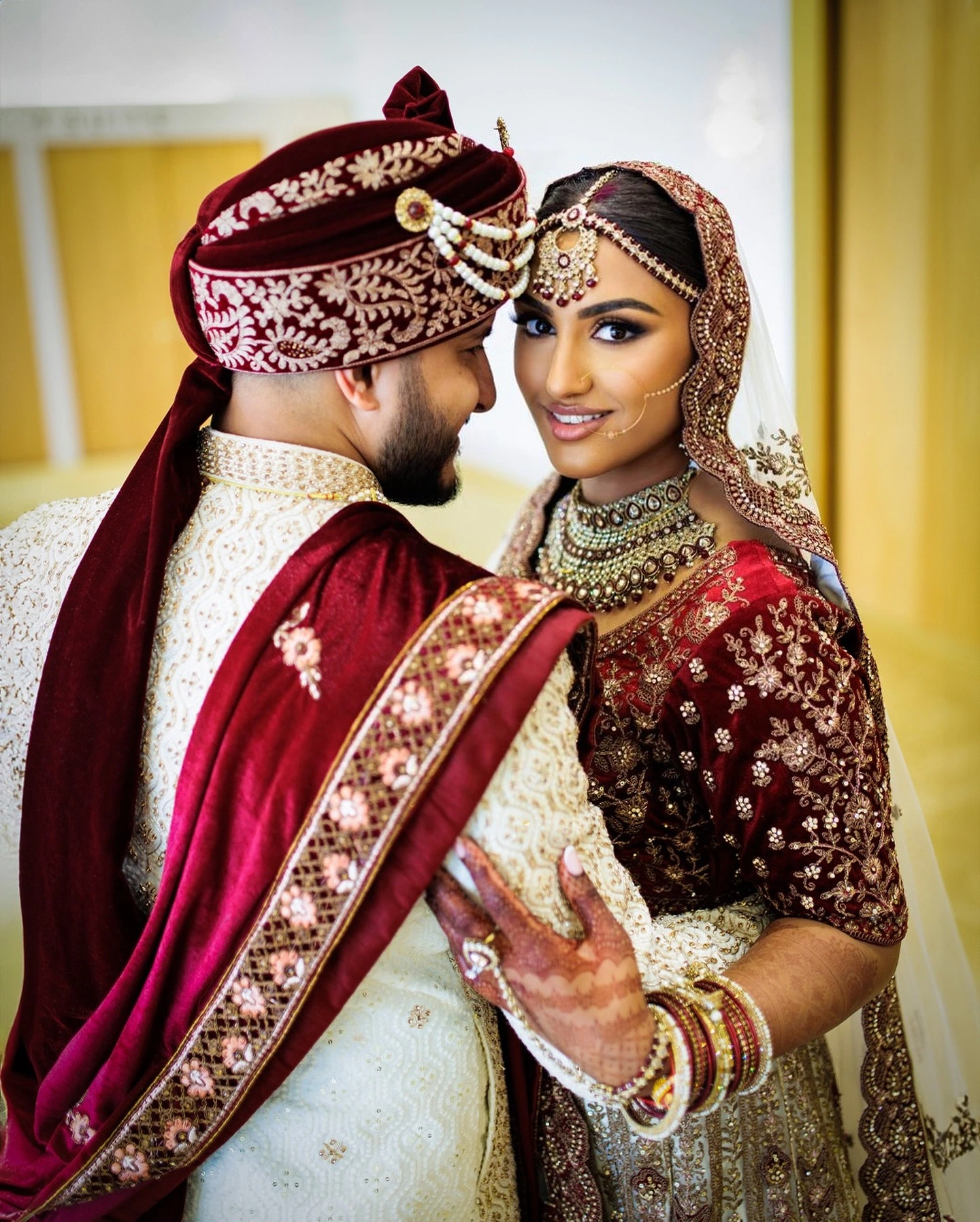 Indian Couple Captured By Royal Bindi