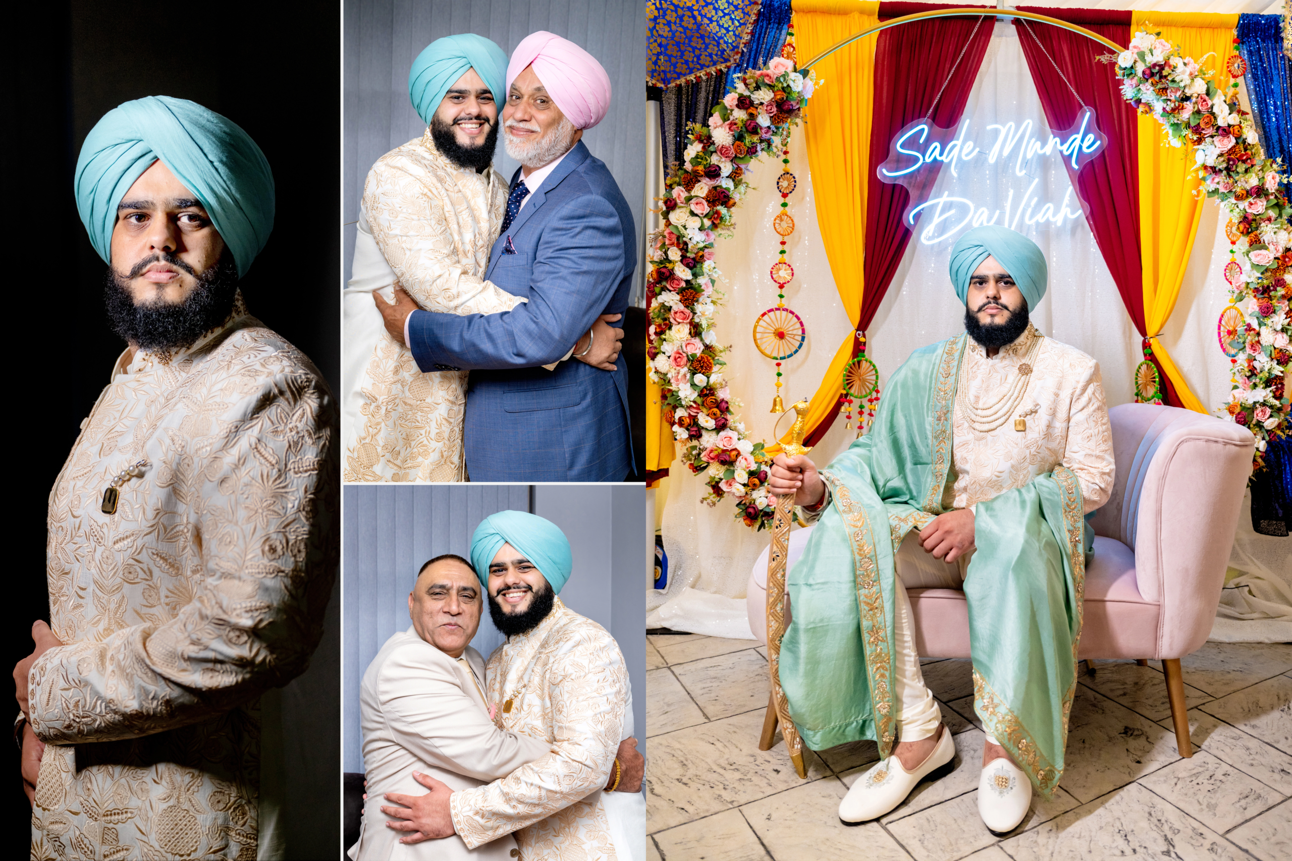 Sikh Groom's Wedding Photography