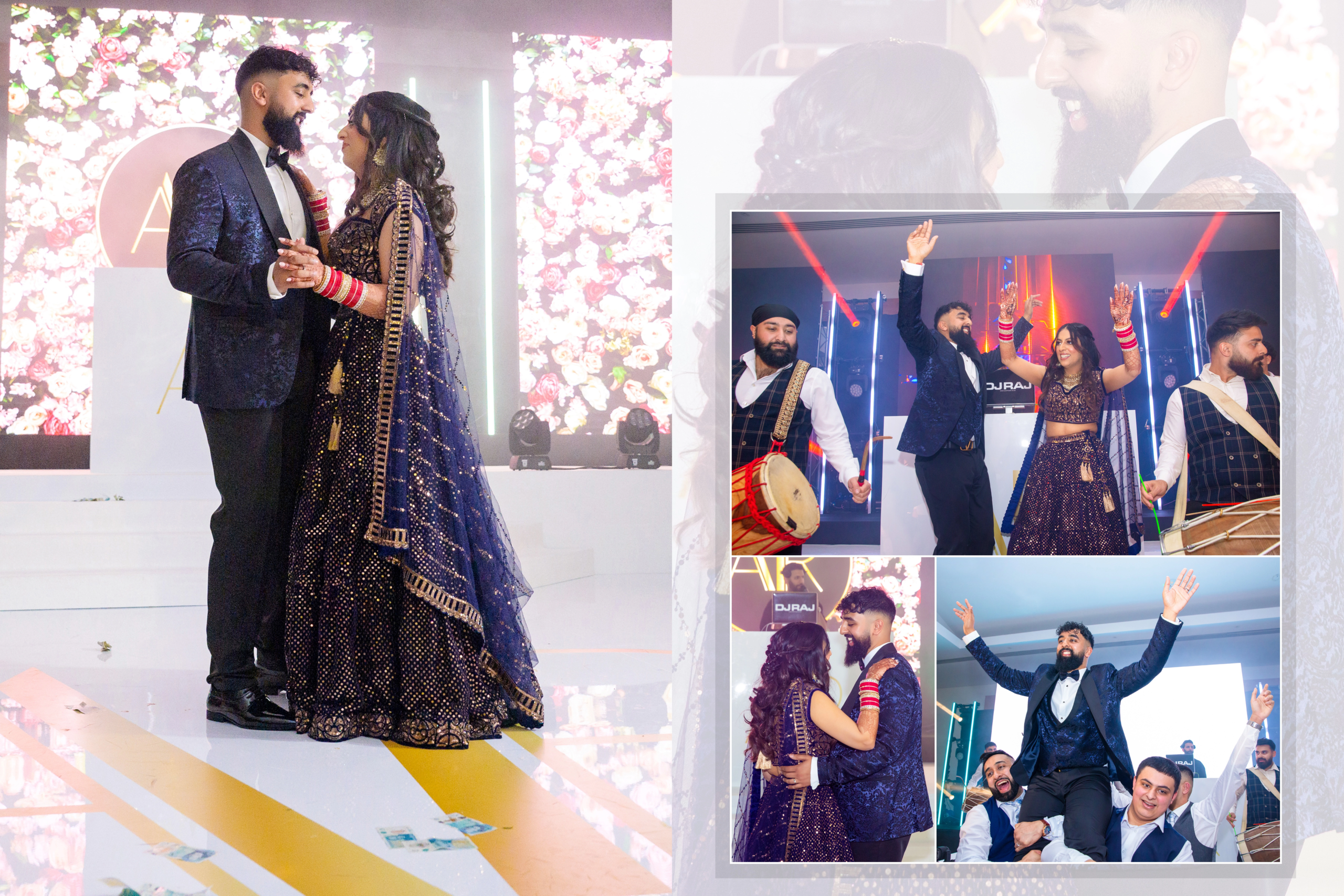 Romantic Sikh Wedding Reception Moments Captured By Royal Bindi