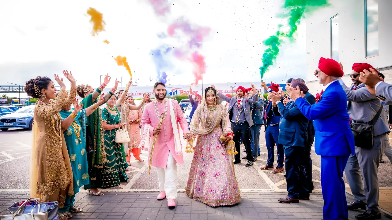 Sikh Couple Entry Moment Captured By Royal Bindi